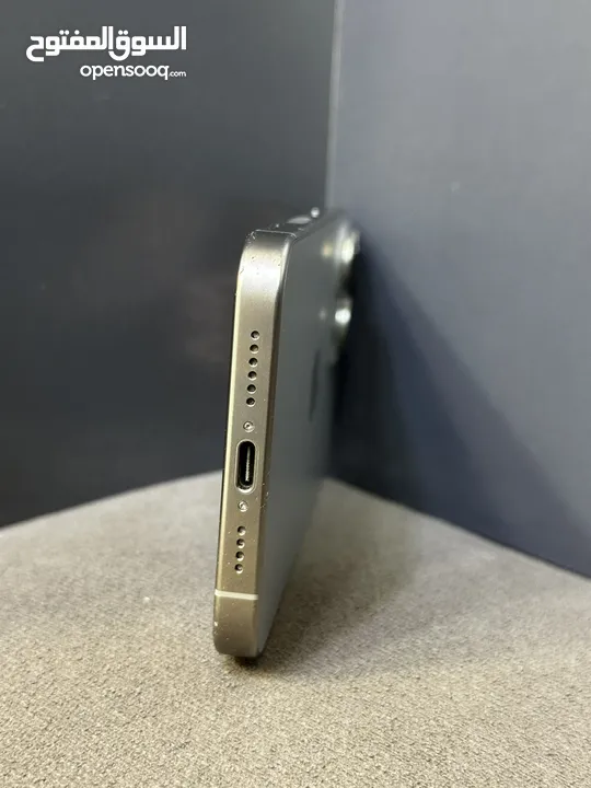 I PHONE 15 PRO MAX 1T USED مستعمل  بطارية ‎%‎97  مكفول اسبوعين  تبديل او ترجيع