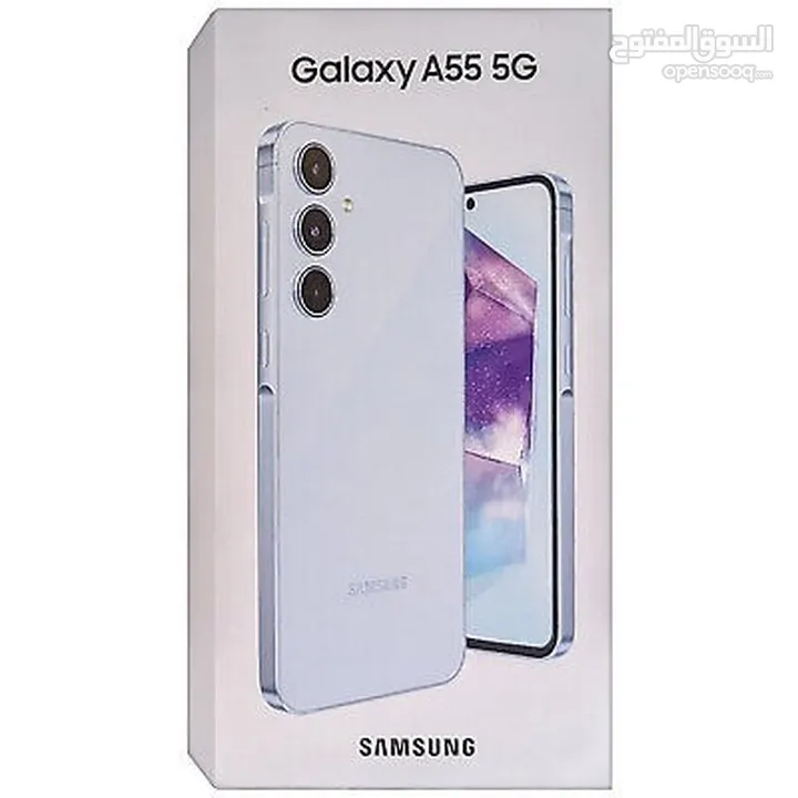 سامسونج a55  (5G) جديد جميع الألوان كفاله 12شهر
