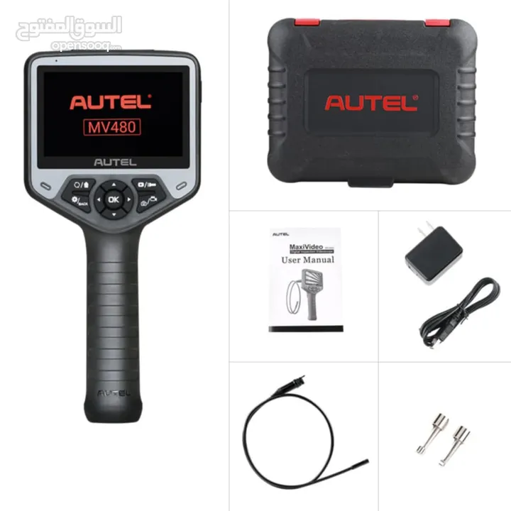 جهاز كاميرا يعمل هذا الجهاز على كشف الترسبات داخل الماتور autel mv480