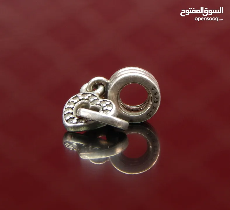 شارم فواصل فضة لأساور PANDORA أصلي و عادي
