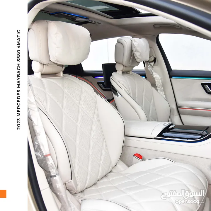 مرسيدس مايباخ وارد وكفالة الوكالة 2023 Mercedes Maybach S580 4MATIC