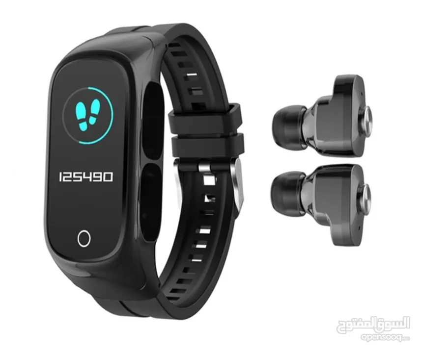 2 in 1 smartwatch and earphones for sale