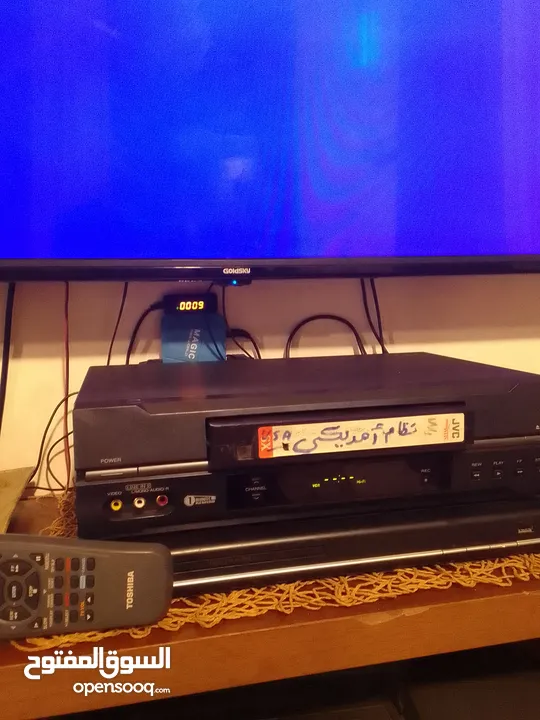 جهاز فيديو نظام امريكي vhs للبيع