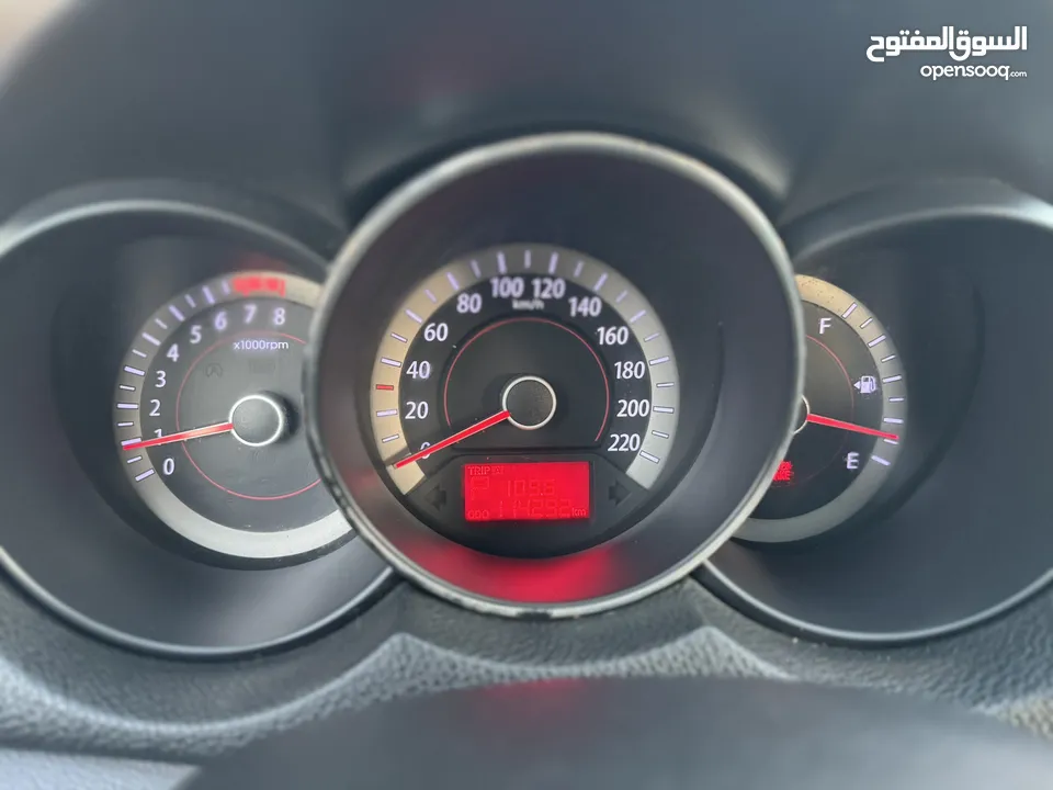 كيا فورتي للبيع بحالة ممتازه  Kia Forte 2013 لون اسود فحص كامل
