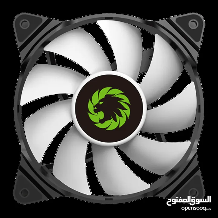 مروحة تبريد كيس بيسي كمبيوتر جيماكس تجميعة  Gamemax GMX-FN-12 Rainbow-C2  Air Cooling