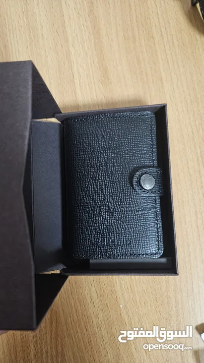 Secrid Miniwallet Crisple Black محفظة