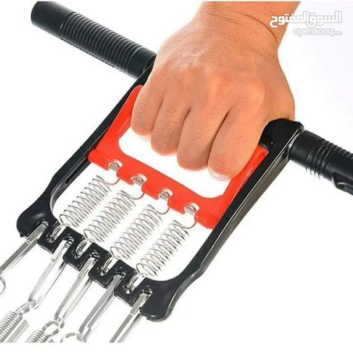 زنبرك تمارين المقاومه الرياضي توسيع الصدر مع مقابض اليد 2X1chest pull بناء شد العضلات 5 زنبركات