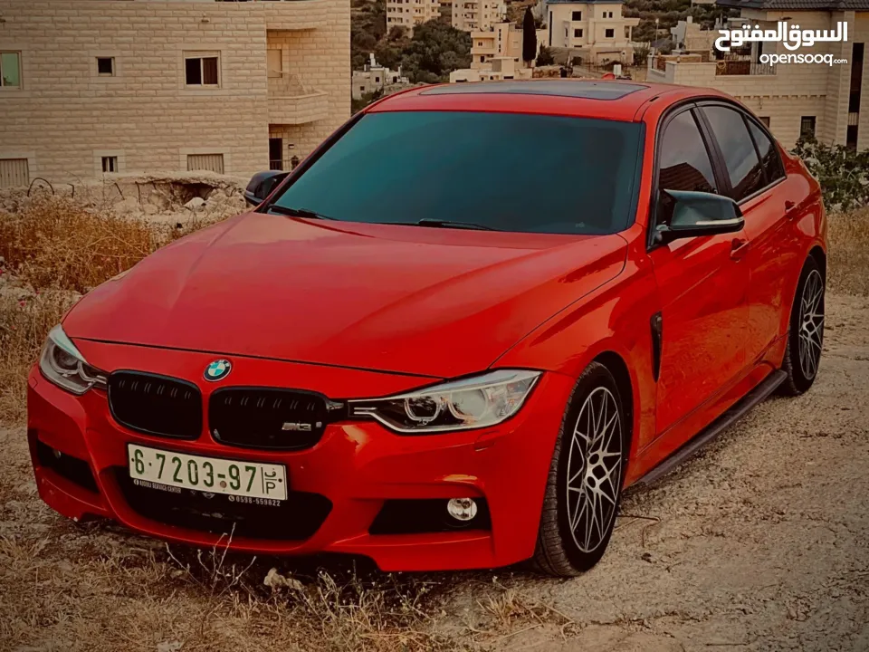 Bmw f30 320i  2013 kitm3 بي ام 320i عليها كت ام 3  2013
