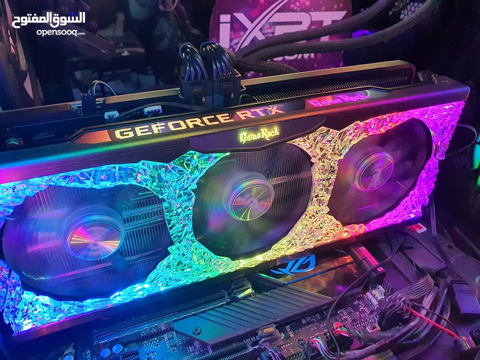 كرت شاشة 3070 Ti نسخة GameRock للبيع فقط