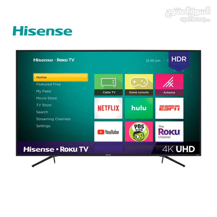 Hisense 75 inch Smart TV - 4K - Free Delivery - Warranty