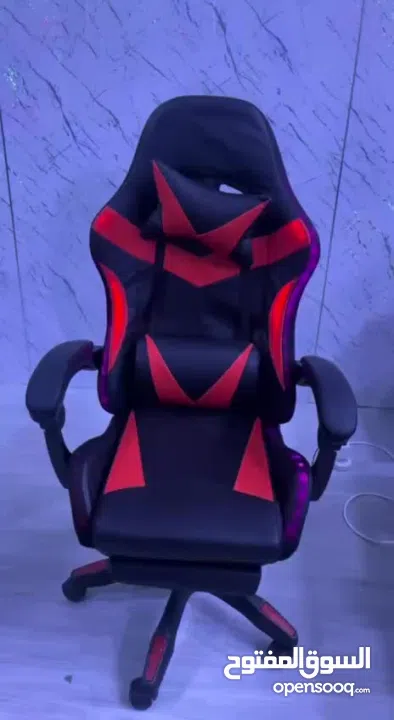 كرسي العاب ( جيمز) مع اضاءة