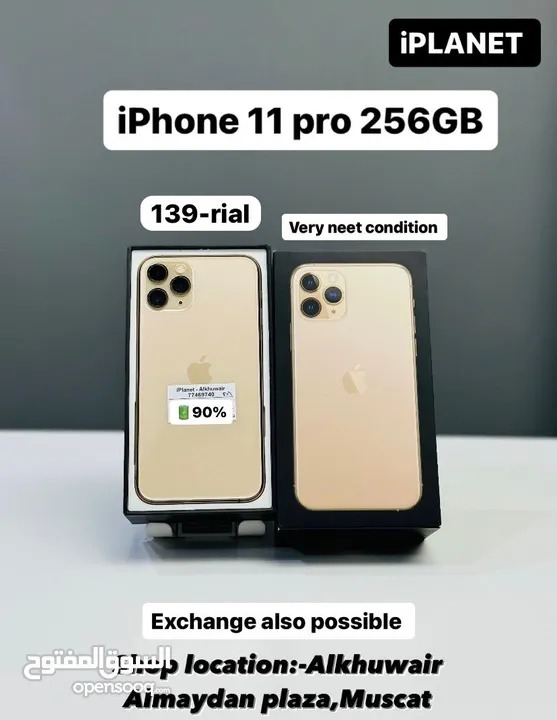 iPhone 11 Pro -256 GB - Excellent phones , Box piece