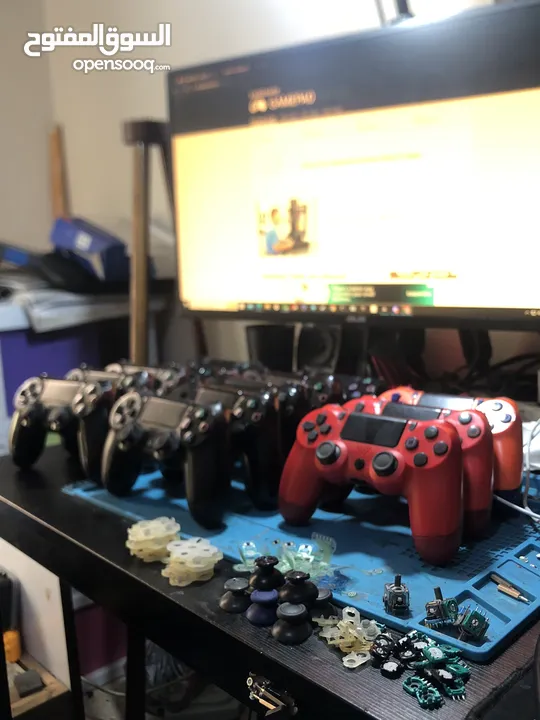 ( متوفر عروض على الصيانه)Control ps4 متوفر ايادي 4 اصليةةةة