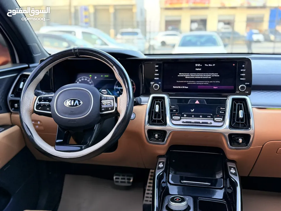 كيا سورينتو 2021 بزنس فل مسكر 4x4 نخب اول