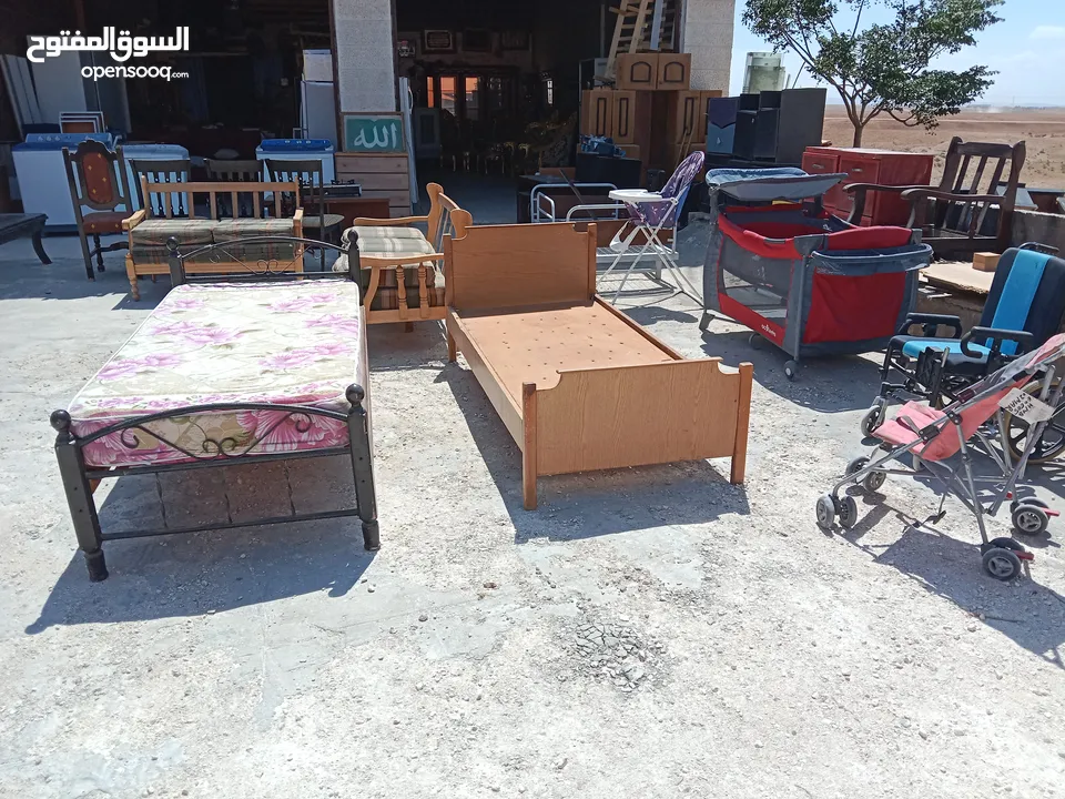 غرفه نوم كامله مع الفرشات جديد للبيع