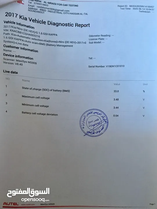 كيا نيرو 2017 نظيفة جدا وممشى قليل فل ما عدا الكراسي الكهرباء والنقطة العمياء والرادار