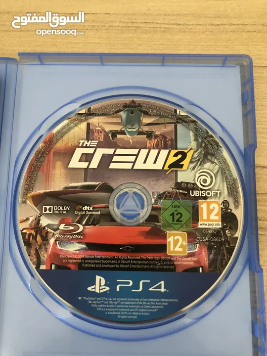 5 اقراص مستعمله ps4 للبيع