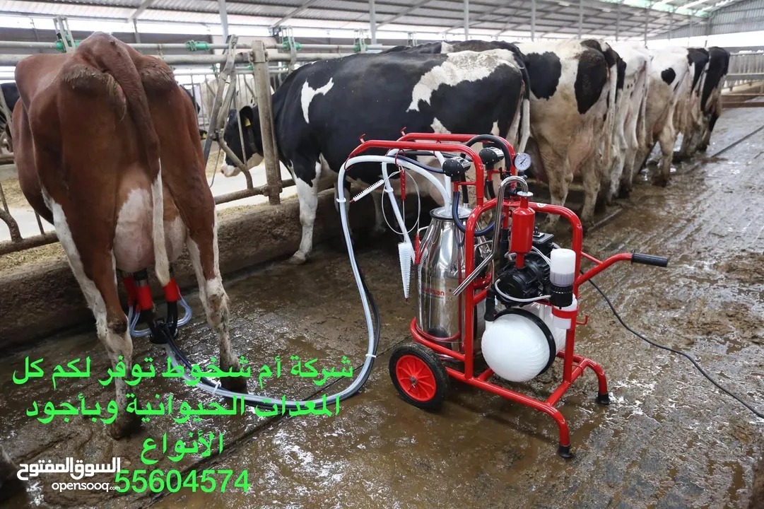 حلابات اغنام وأبقار