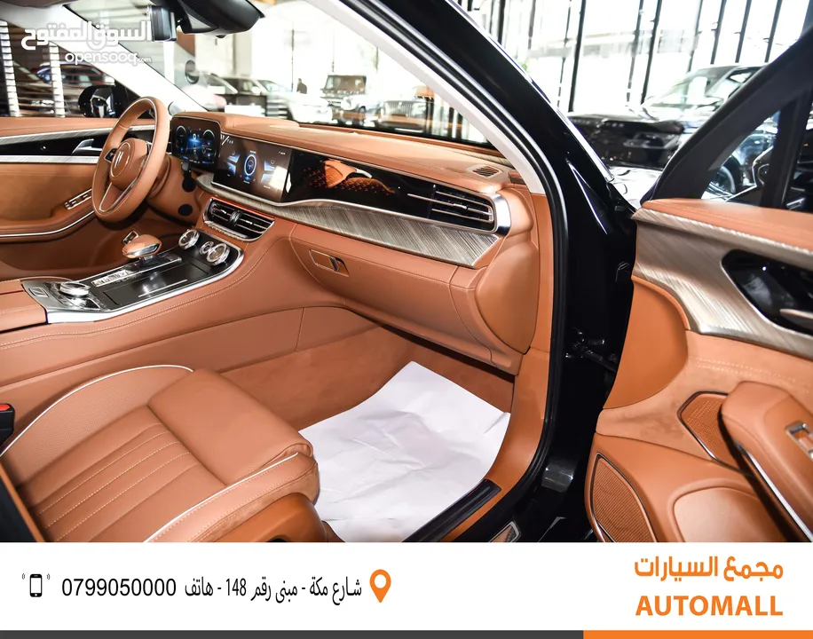 هونشي H9 مايلد هايبرد وارد وكفالة الوكالة 2023 Hongqi H9 45TD Mild Hybrid