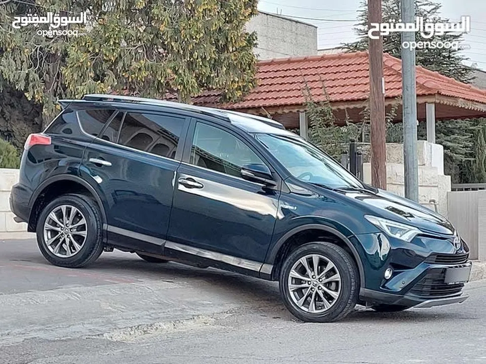 تويوتا راف فور 2017 فل ليمتد وارد وكفالة وكاله فحص كامل كلين أعلى صنف 4×4 بحالة وكاله