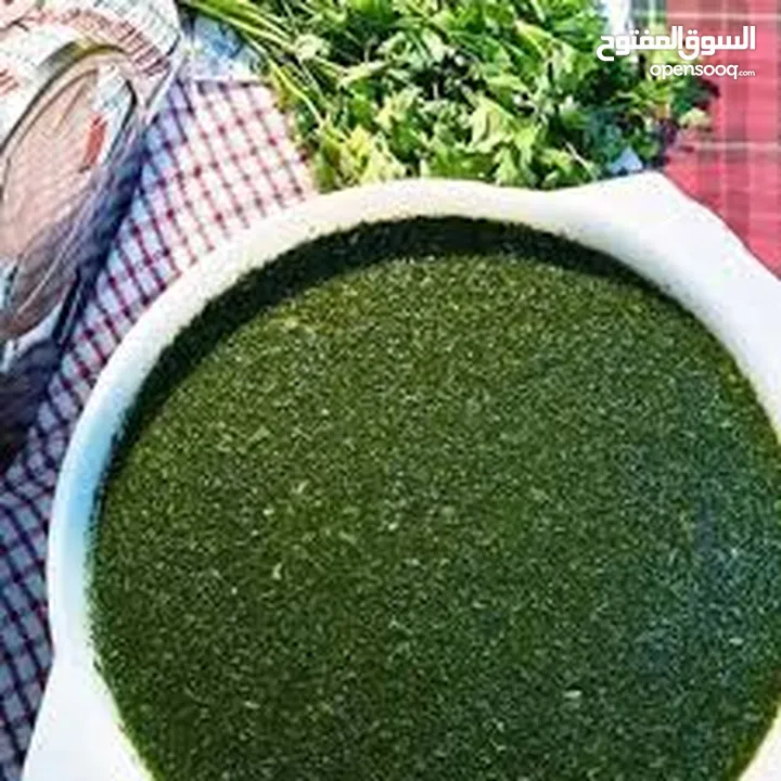 ملوخيه الرجاء او ناشفه مغسوله ومنقبه مفرومه ناعم او حسب طلب ملوخيه السنه هاي وصلت لحد بيتك