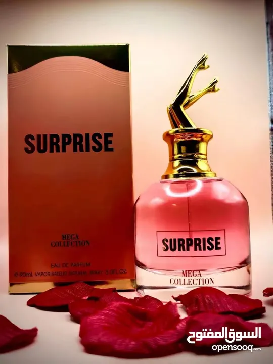 عطر سبرايز SURPRISE النسائي حجم 90 مل – إصدار Mega Collection   عطر يخطف الأنفاس لكل امرأة