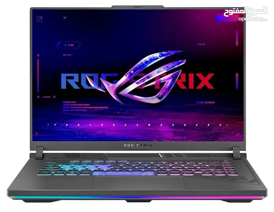 لابتوب asus rog strix g16 rtx 4060 جديد مع ضمان i7 13650HX