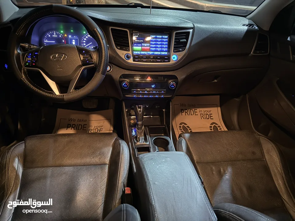جيب هونداي توسان 2016  فقط 75 الف كاش فل بدون فتحة مميز جداً ترخيص تامين شامل سنة بالورقة  بالنايلن