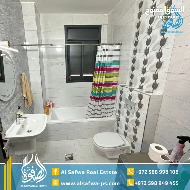 شقه مميزه للايجار المصايون قرب البنك العربي باطلاله جميله ومشمسه من كل الجهات