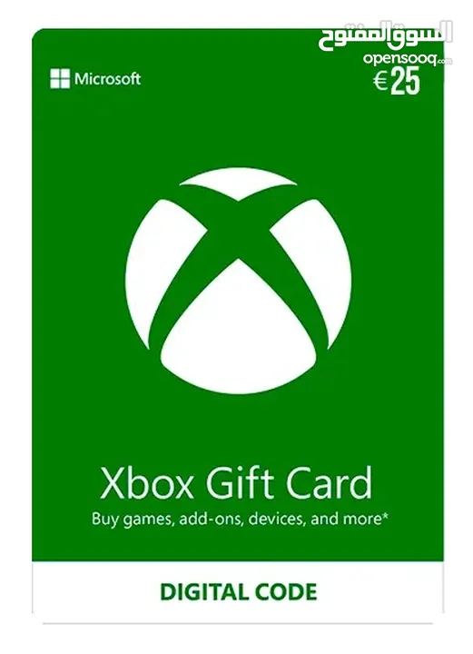 Xbox gift card