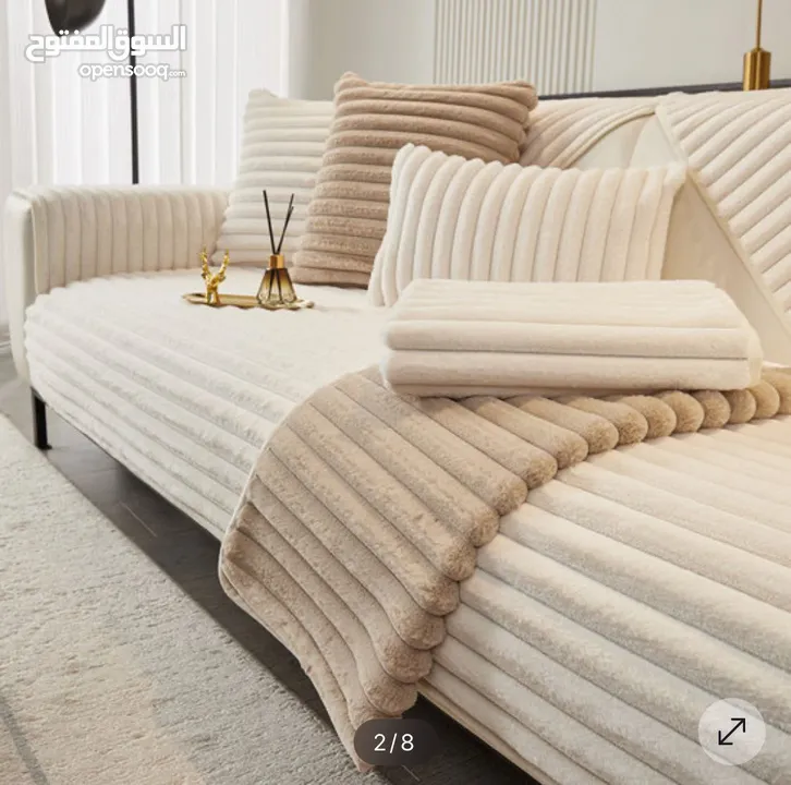 طقم الفرو المضلّع الفاخر... الطقم اللي قلب السوق من أول ما نزل