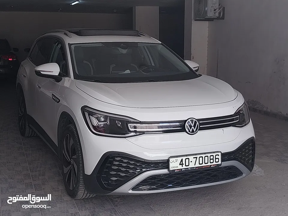 فولكس فاجن ID.6 استخدام الاردن تحت الكفالة كاش أو اقساط .. قاطعة مسافة :35000km