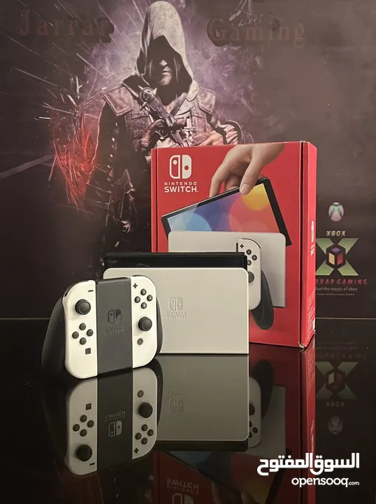 Nintendo switch Oled بحاله الجديد