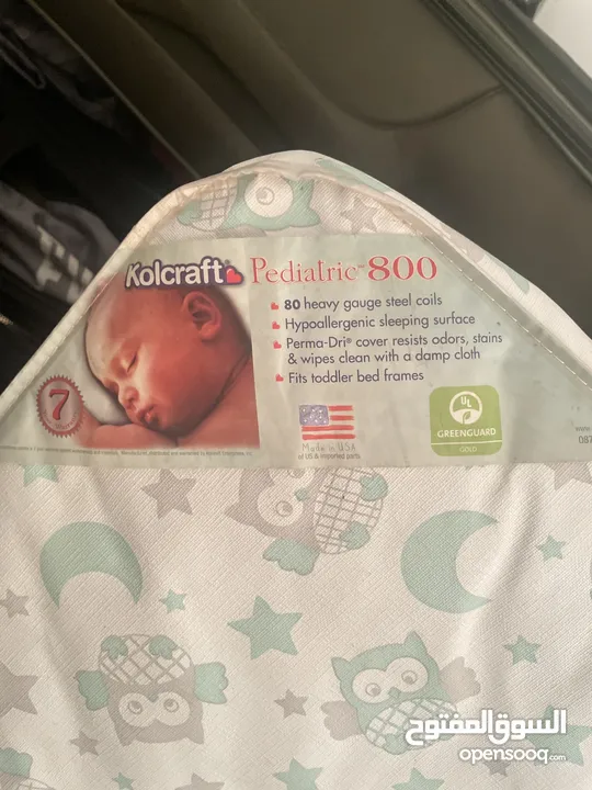 Kolcraft pediatric-800 mattress for babies