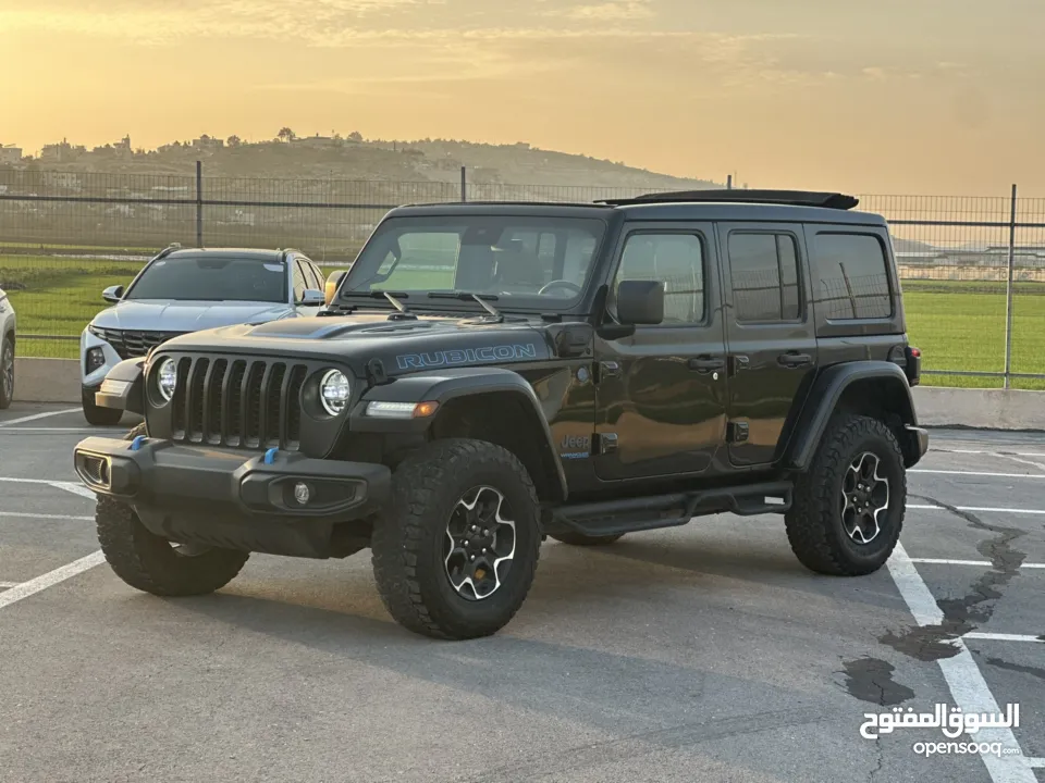 روبيكون هايبرد فل مسكر 2022 دفع رباعي Plug In Hybrid