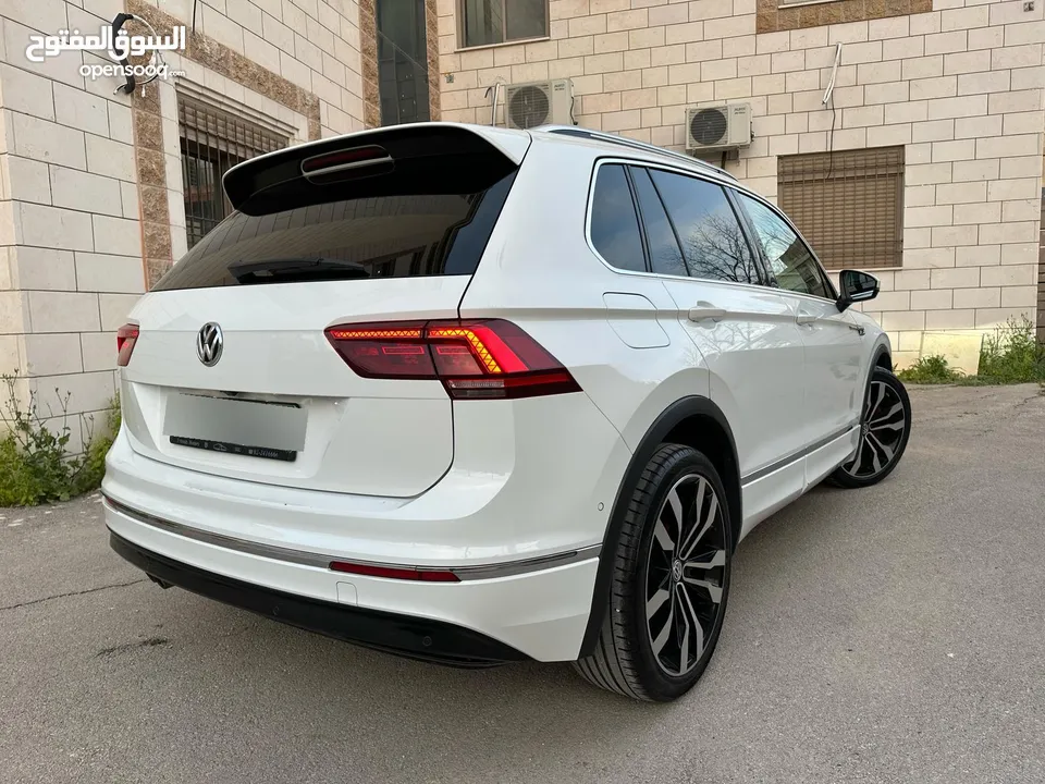 تيجوان 2018 اتوماتيك فل اضافات Rline
