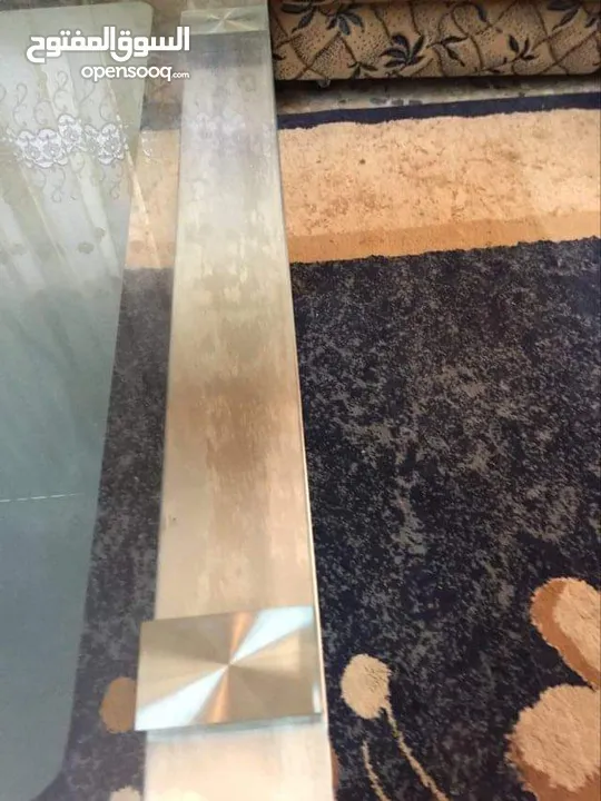 طاوله وسط زجاج( سكريت 10ملم )  وستنالس  دنماركيه