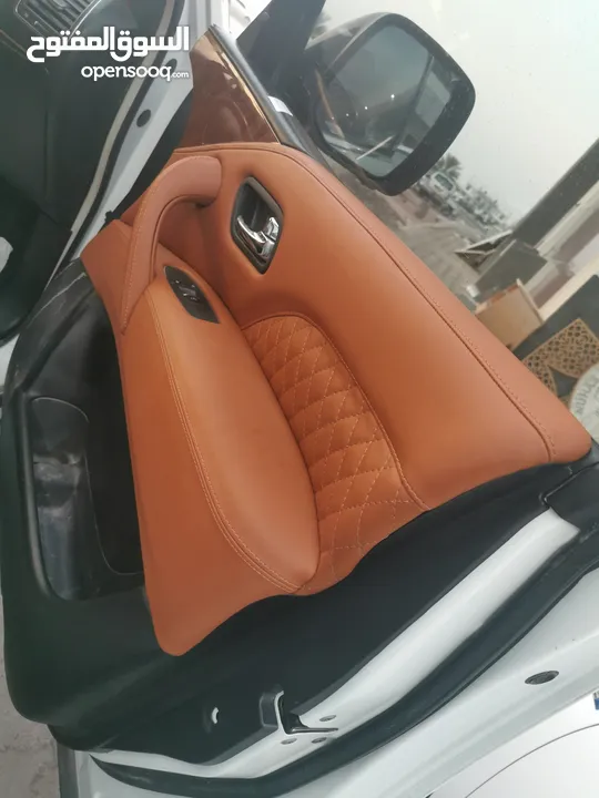 Car upholstery works