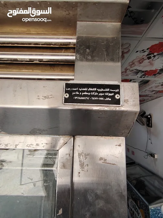 ثلاجة عرض وثلاجة تخزين للبيع بحاله ممتازه مكفولات