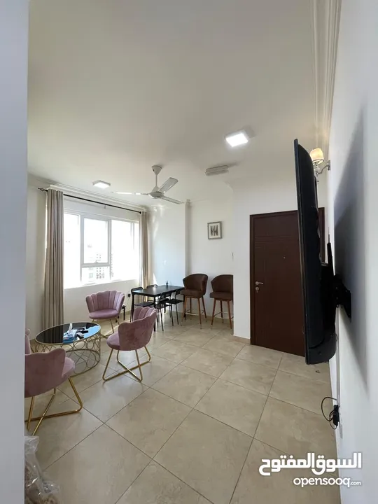 For Rent 2 Bhk Furnished Flat In Ghala Near to Centra Hotel   للإيجار شقة مفروشة غرفتين وصالة في غلا