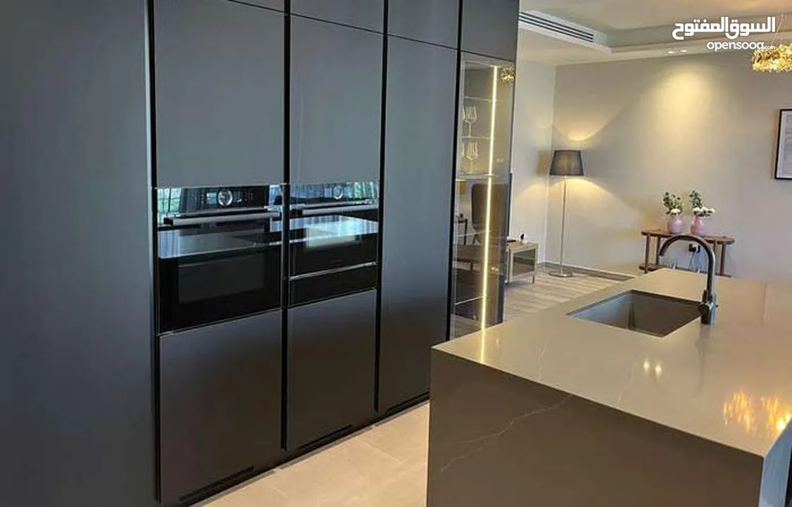 شقة مفروشة فاخرة بتصميم عصري اعلان رقم (D227)