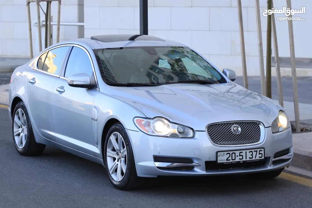 Jaguar XF 2009 3.0L    جاكوار xf 2009 وارد الوكالة / صيانة الوكالة  قاطعه مسافه 88 الف كيلو فقط
