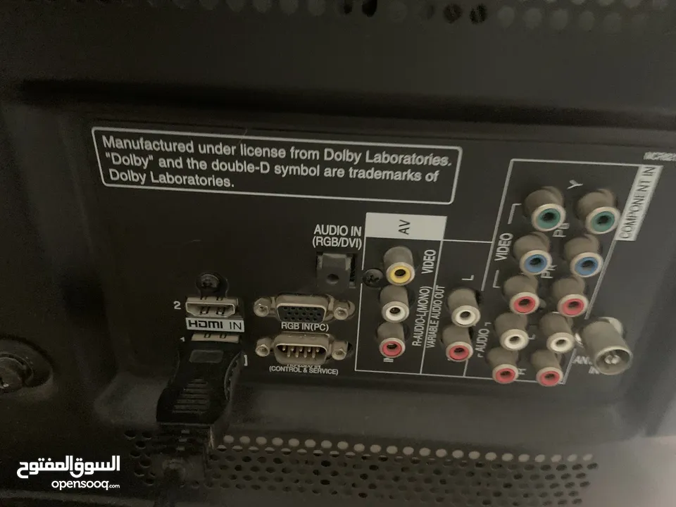 MADE IN KOREA شاشة LG بلازما 42 بوصة  بوضع ممتاز جدا شبه جديد شغالة 100٪؜ صناعة كورية اصلية 100٪؜