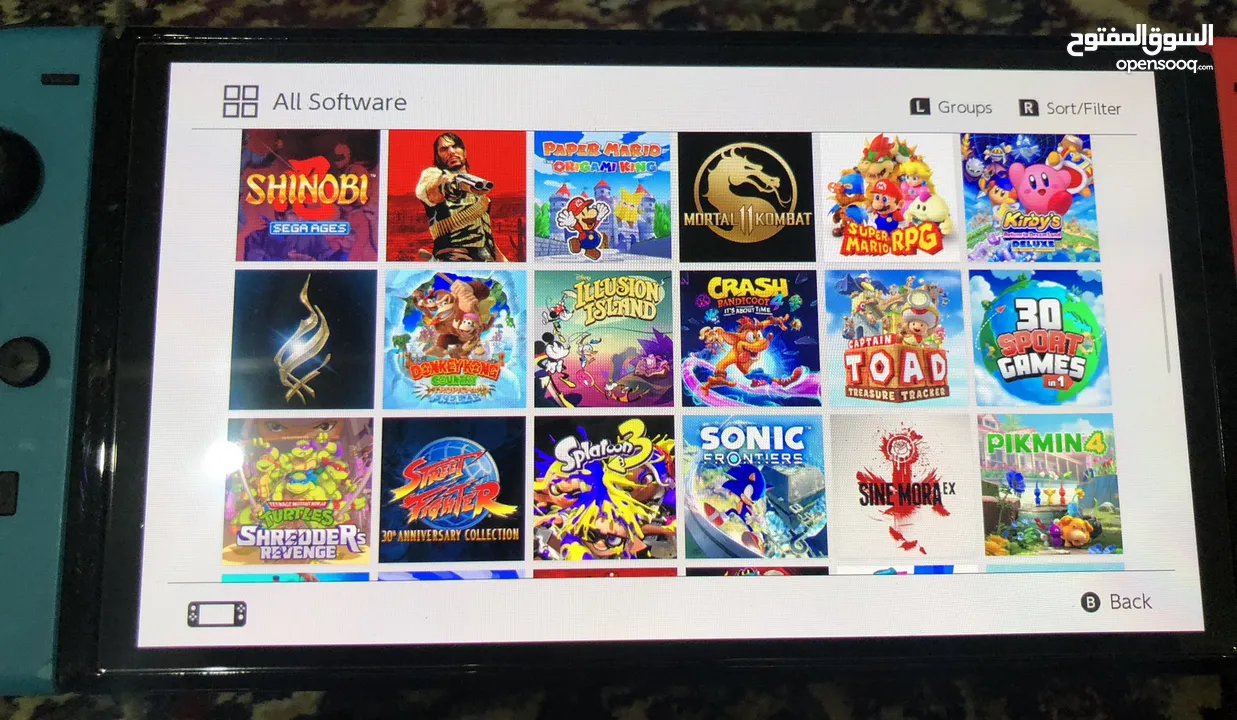 ننتندو سويتش إصدار أول معدل مع 3000 لعبة- Modded Switch v1