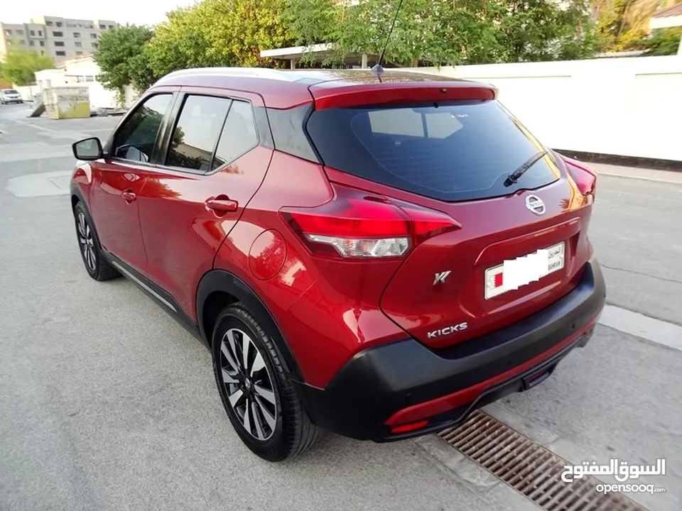 Nissan Kicks 1.6 L 2019 Red Zero Accident Well Maintained Urgent Sale