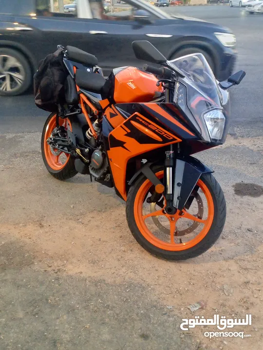 دراجه كي تي ام Rc 200 الحديثه 2022