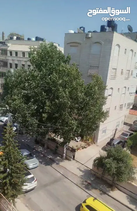 شقه للبيع عمارة اربع طوابق مصعد عمر البناء18سنه مفرق شارع المحكمه وللارسال