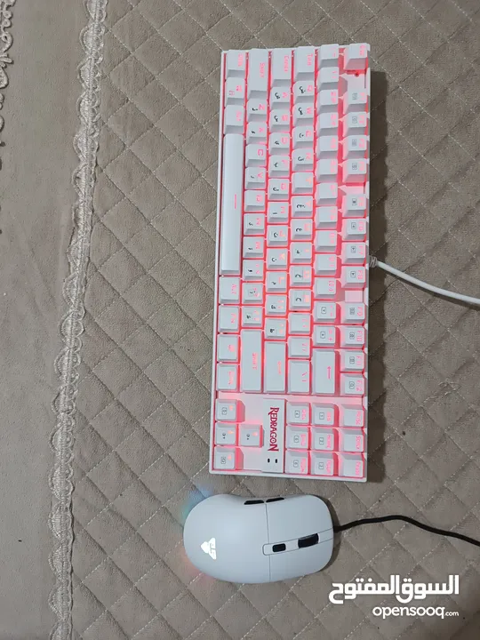 كيبورد ألعاب Redragon K552 مع ماوس fantech