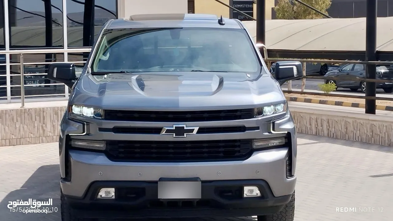 شفروليه سلفرادو 2021 RST Z71  فحص كامل 7 جيد  كلين تايتل جمرك جديد كلين كارفاكس محرك ديزل 6 سلندر
