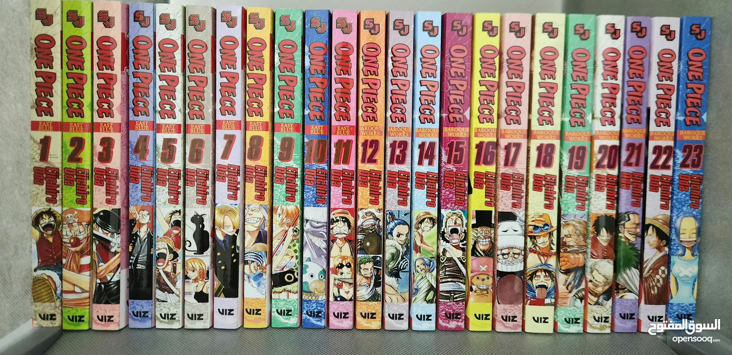 Manga One Piece Box Set 1: 1 - 23 Volumes